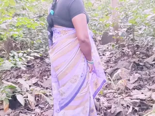 Telugu Honey Lips: Desi Out Door Forest Sex Stepson Fucking Stepmom