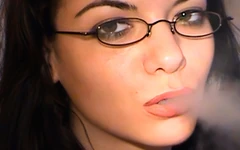 Smoking Sucking Enjoying Facial and Face Piss