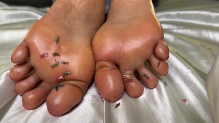 Pink Foxx: Pamper Pós-pedicure