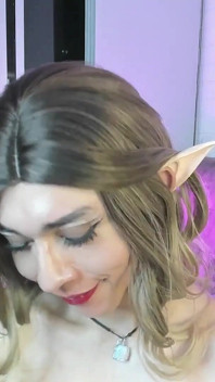 Liveshow Sissy Gives You a Sloopy Blowjob