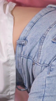 Dry Humping in Tight Jeans