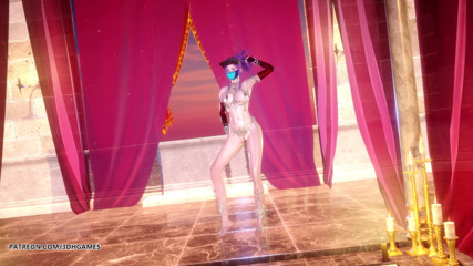 3D-Hentai Games: [MMD] Loona - PTT (pictează orașul) striptease sexy Ahri Ahri Akali Seraphine...