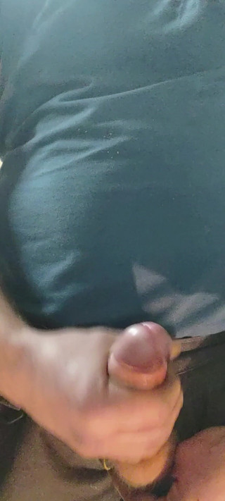 Incredible Dick: Hetero chlap venkovní honění a stříkání