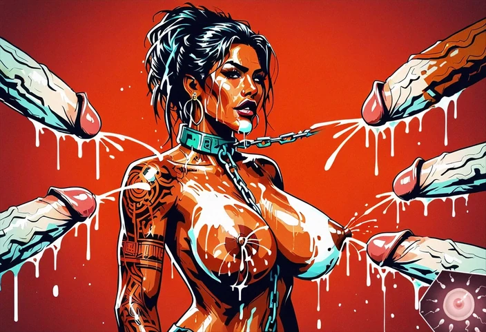 Emily Lilith: Slut Woman Hard Sex, Curvy Woman with Big Tits Sucking...