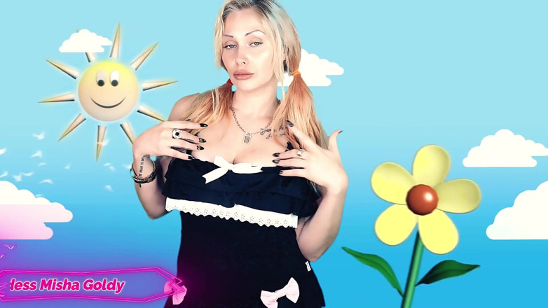 Goddess Misha Goldy: Wydoj twój kutas szybciej ojczym i p ay mnie za...