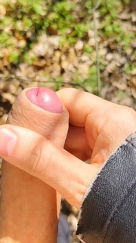 Outdoor Piss, Wank and Cum