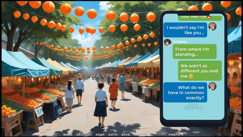 Cumming Gaming: My New Girlfriend [ Taboo Hentai Game ] Ep.22 GF Walking Around...