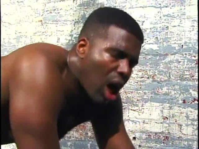 Gays Case: Black man gasps in pleasure while being fucked by stud.