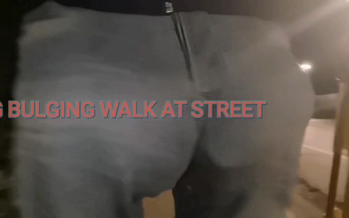 Monster meat studio: Wieczorny wybrzuszony spacer na ulicy