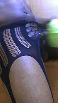 Sexy Femboy Crossdresser Slut Fucking Gaping Cabbage Asshole