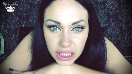 Goddess Misha Goldy: Komm auf mein gesicht, clip mit sperma-countdown!