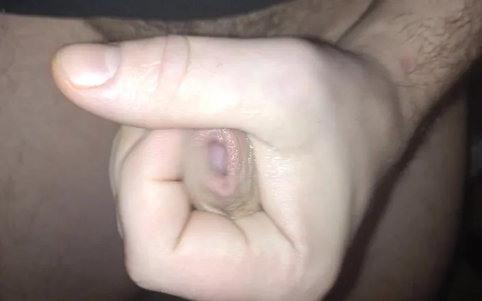 Uhri: Closeup masturbation uncut cock #2