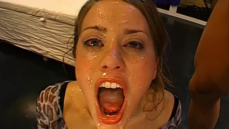 GGG John Thompson Classic Retro: Hot Blonde Gangbang Cumslut Demands Every Load