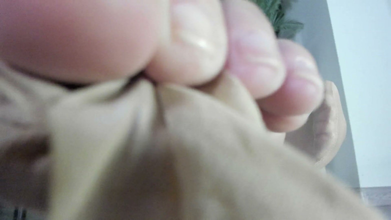Feet lady: ดมถุงเท้าไนลอนของกู
