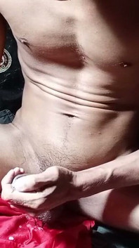 Pria ini lagi asik masturbasi solo bagian(6)