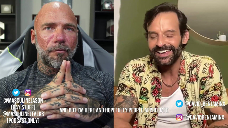Raw and Uncensored with Masculine Jason: Porn Star Confessions - David Benjamin (episódio 104)