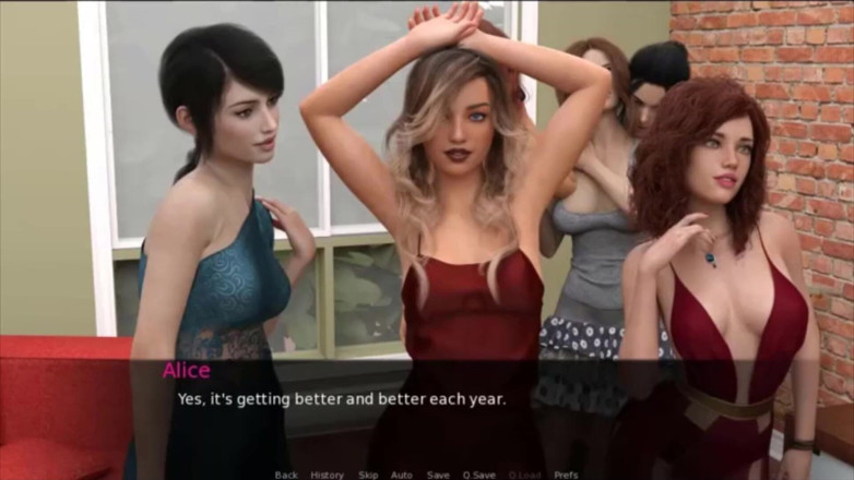 Visual Novels: Pine Falls bhaag 27 - paarti par seks selibriti