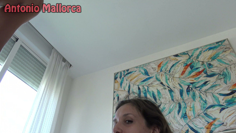 Antonio Mallorca: Uncut - Amazing Rimjob to My Big White Ass - Behind the...