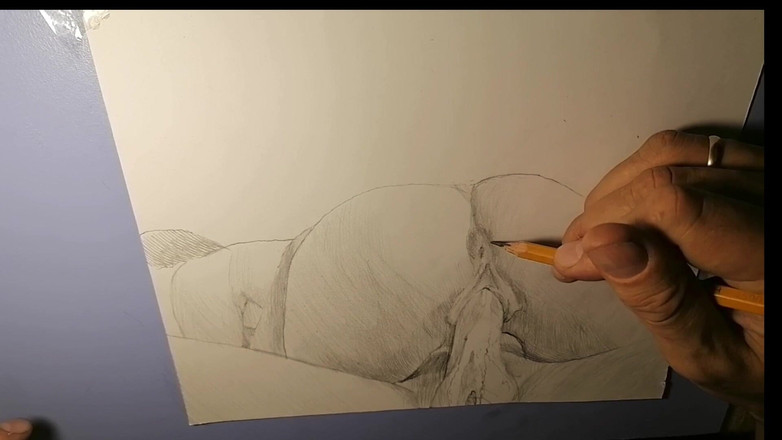 Julia-Softdome: Seksfoto-kunst - creampie