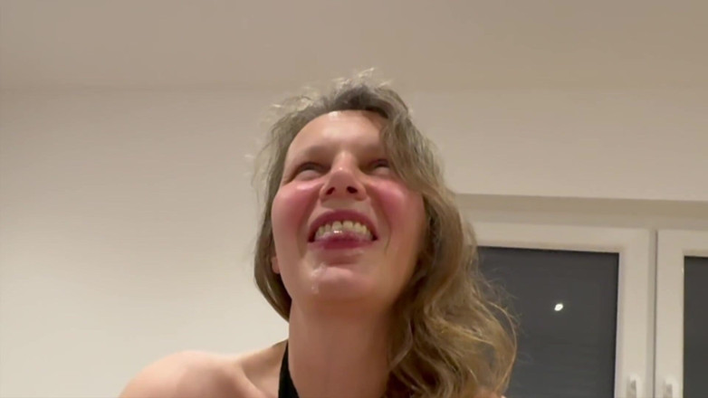 Wolvi_und_Ladygela: Bodystoking Fick