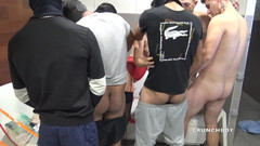 Bareback family club: Бродяча вечірка з gabgn bang