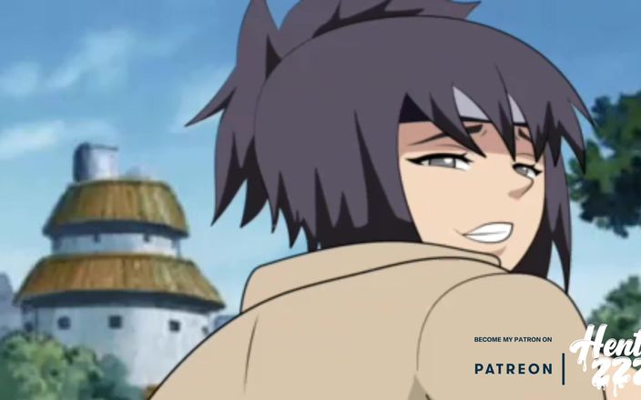 Hentai ZZZ: Naruto Anko раком, анальный кримпай, хентай