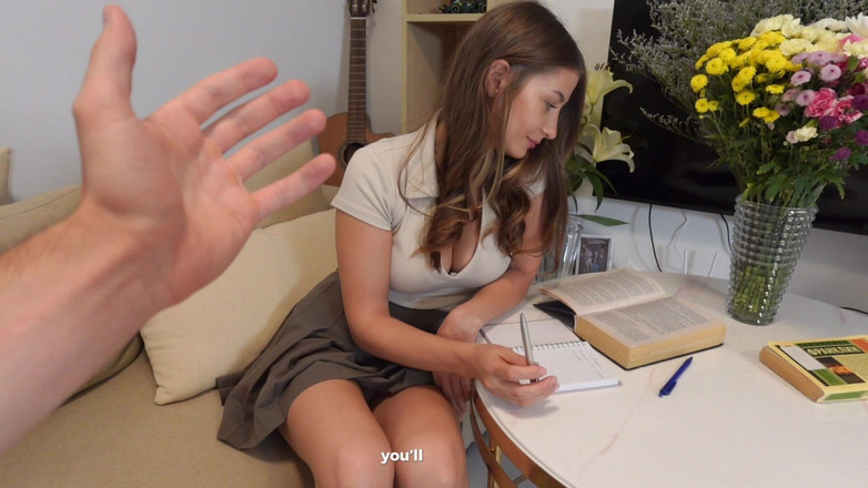 Hotties two: Hottiestwo - the Home Teacher Found Her Dildo and She Had...