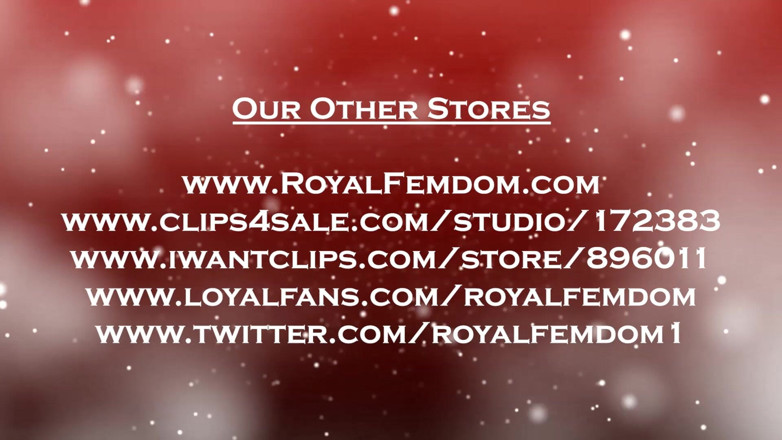 Royal Femdom: ทดสอบที่นั่งสําหรับตูดของกู HD