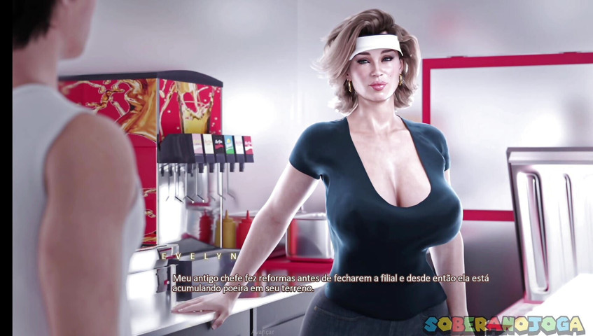 Hot Stepmother Prepares Hot Dogs While I Rub My Sausage in Her Pussy- Porngame 3D (Soberano TV)