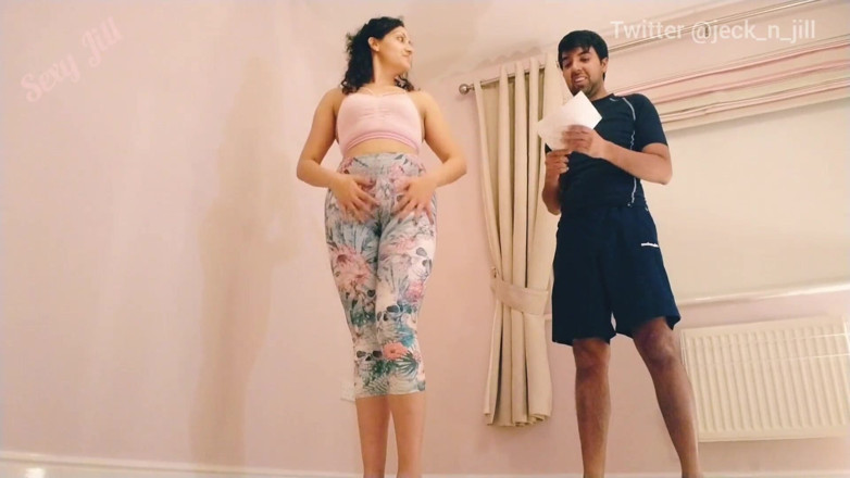 Big Ass Latina: Dicker arsch, latina-fitness-schätzchen wurde von ihrem persönlichen trainer zum strippen...