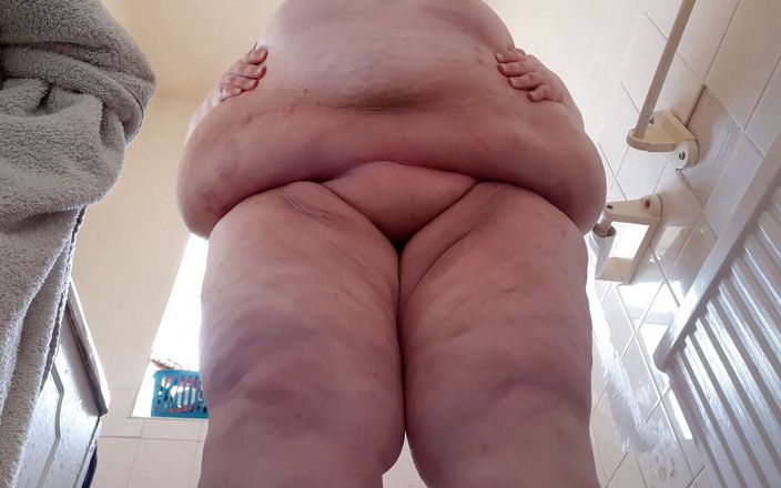 SSBBW Lady Brads: Ssbbw bbw reuzes fupa zwaar ademend