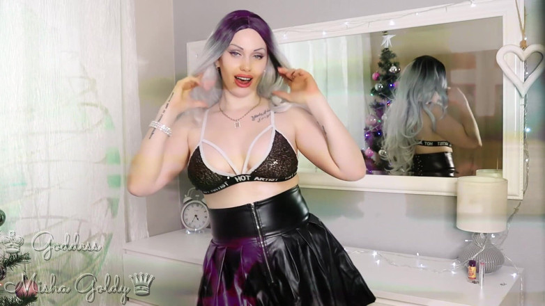 Goddess Misha Goldy: You are my personal fool, whom I manipulate as I...
