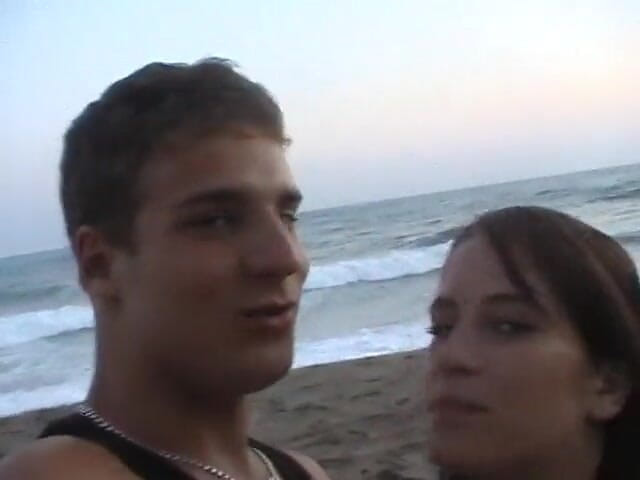 Hot Euro Girls: Teen on vacation with her boyfriend