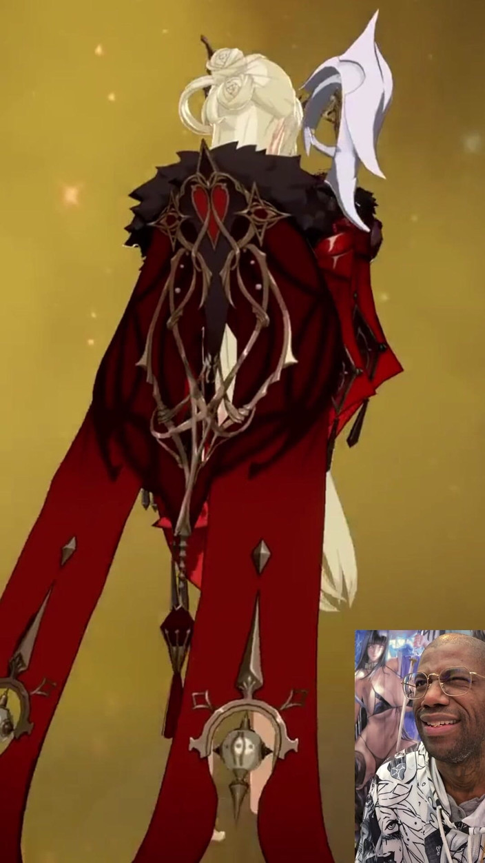 L6RD7BLU3 FUTA: 这个美味的大乳房 genshin 冲击角色有一个巨大的变性鸡巴