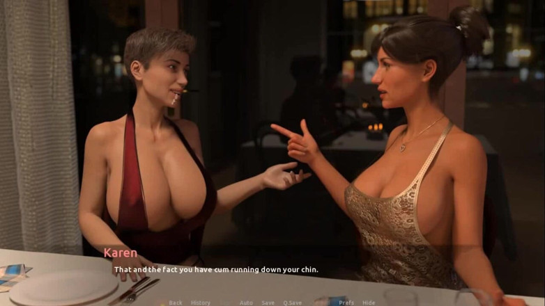 Dirty GamesXxX: LA VISITA: pompino rischioso sotto il tavolo in un ristorante...