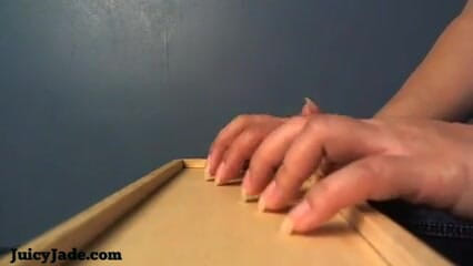 JasmineJade: Bare nail tapping