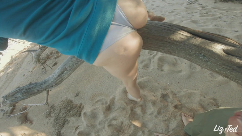 Lizandted: Sesso su una spiaggia anche in una spiaggia non sempre