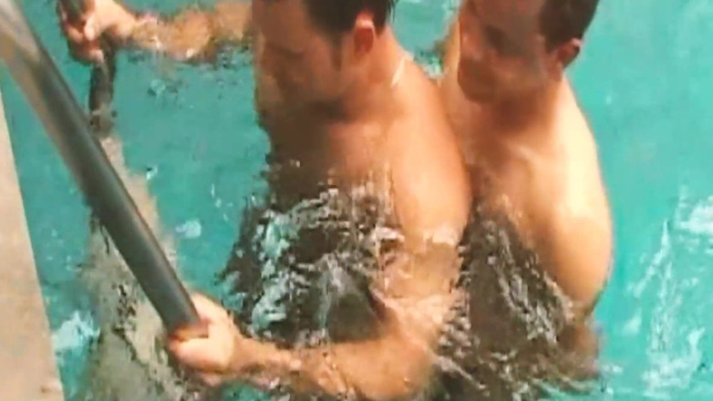 SEXUAL SIN GAY: Guys will schwänze, szene 4: Schwule kollegen ficken hart im poolbereich