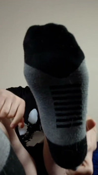 Playful Pup Tease Tickles Crotch Close