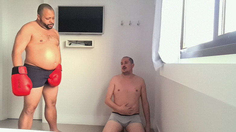 Punchbagplz: Bearzinho Black - бокс с гутпунч-доминацией
