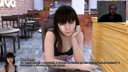 3DXXXTEEN2 Cartoon: Girlfriend sucks big cock under table and cumshot on her...