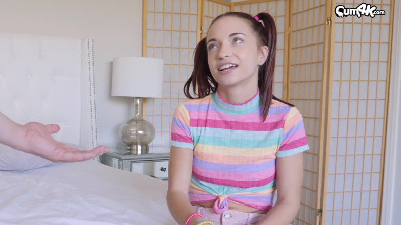 CUM4K: Stiefschwester creampie-training