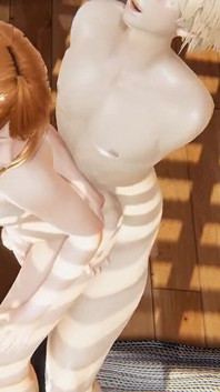Mijn held Academia Yaoi - femboy Uraraka wordt geneukt