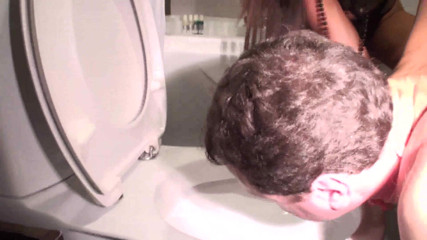 Femdom Austria: Babe Makes Him Have From the Toilet