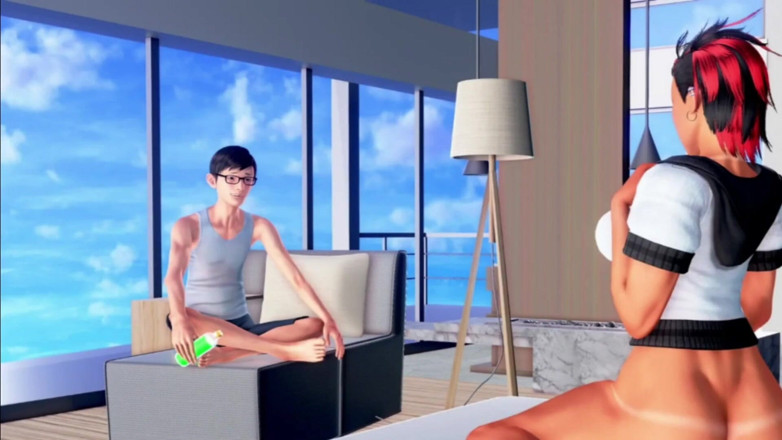 HotSummer117: Max's Life Season 4 Episode 217 Emma and Sara's Challenge Fucking a...