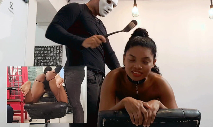 Pietro Montoya: Stepdaughter Receives Her First Spanked with Kitchen Spatula