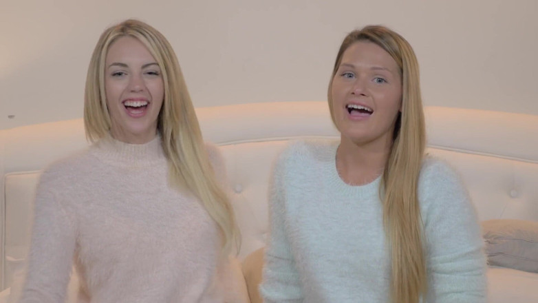 CBD Media: Two most beautiful Irish teens with perfect body playing with...