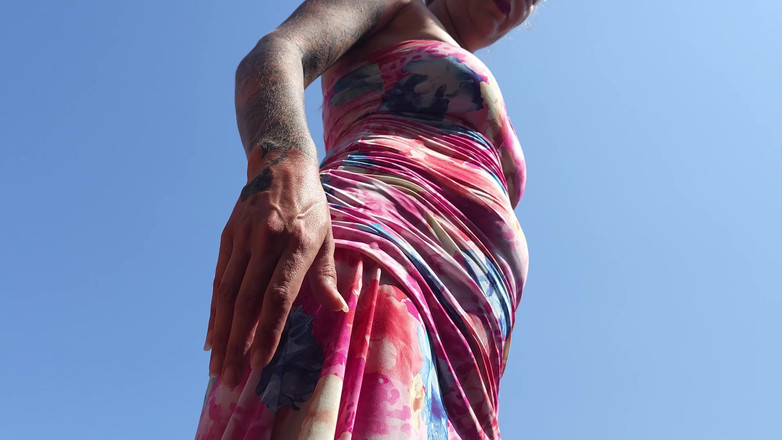 Melody Pleasure: Uma Foda Rápida Na Praia Sob O Sol Espanhol