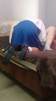 19 Year Old Teen Slut Sucks My Cock Get Fucked Doggystyle, & Missionary in Uniform