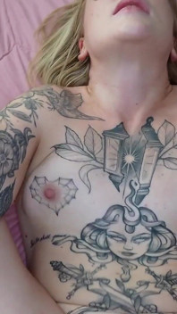Sammy S hấp dẫn tóc vàng tatted thích con cu khổng lồ